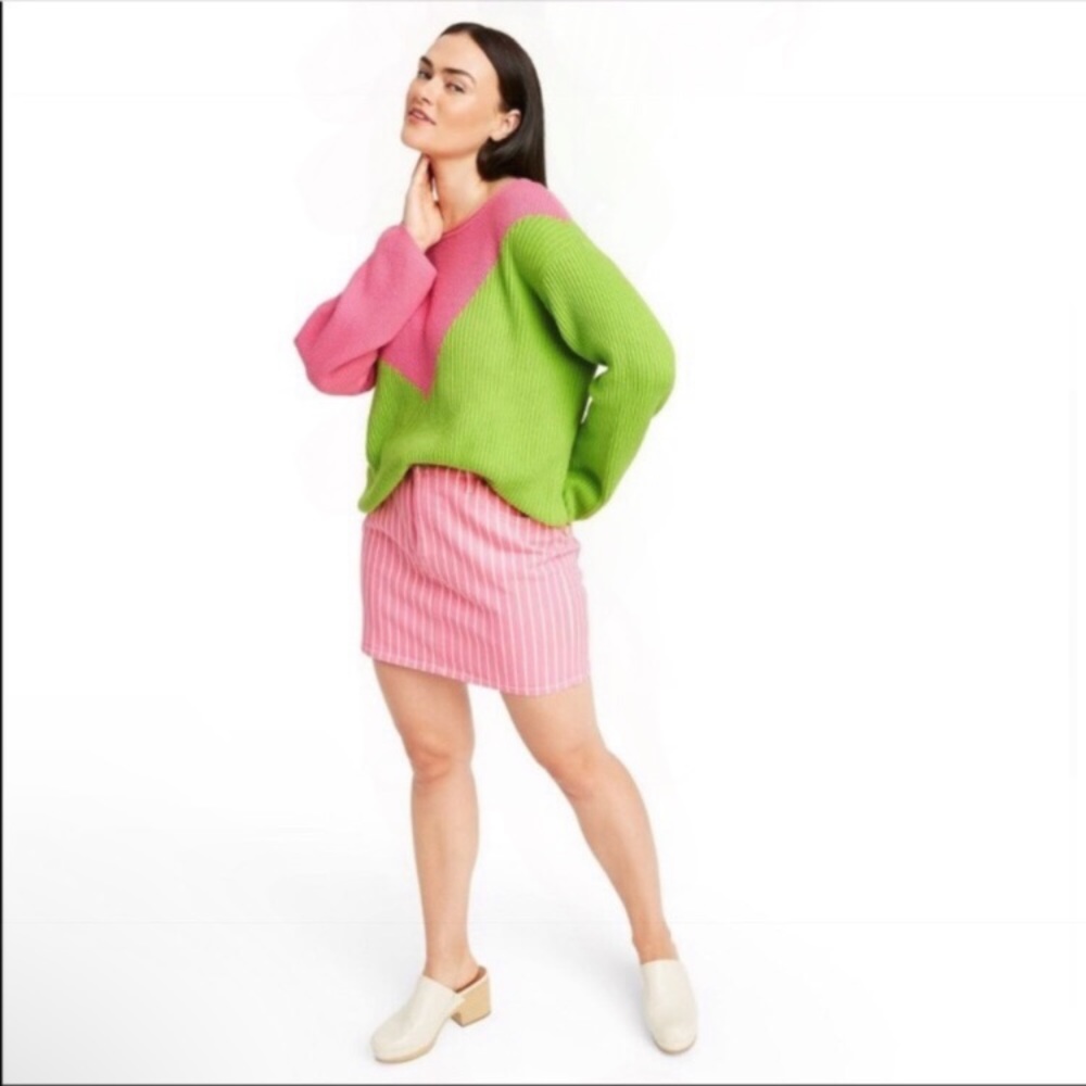 NWT Victor Glemaud for Target Colorblock Sweater - Picture 4 of 6